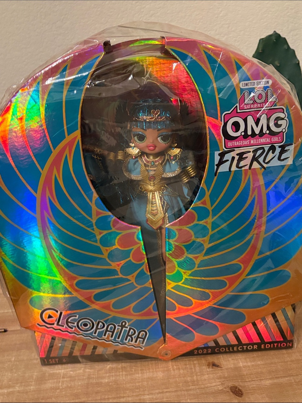 L.O.L. Surprise! Fierce Cleopatra Doll - Blue & Gold